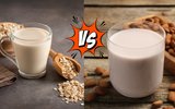 Leite de aveia ou leite de amêndoa: qual dos dois é o mais saudável?