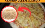 Fiz até pizza com essa farinha de apenas 1 ingrediente perfeita para receitas proteicas e low carb