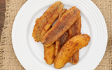 Sobremesa fácil na airfryer? Receita rápida de banana empanada crocante na airfryer em 10 minutos