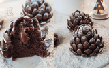 Surpreenda os seus convidados com esta sobremesa de Natal: pinhas de chocolate deliciosas e fáceis de fazer!