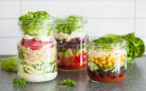 Qual a melhor forma de armazenar sua salada em uma marmita