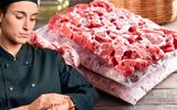 Com quantos anos você descobriu que esse é o jeito mais rápido de descongelar carne?