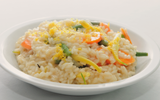 Arroz cremoso pra você usar no jantar o que sobrou do almoço de um jeito FÁCIL e muito gostoso