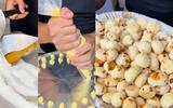 Pipoquinha de queijo é o petisco perfeito para comer aos montes, é muito fácil de fazer!