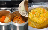 Procurando um jantar nutritivo e fácil de fazer para uma noite fria? Então anota a receita dessa canja cremosa