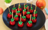 Faço esse docinho de maçã do amor toda Festa Junina e finalmente vou revelar a receita