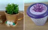 Não jogue fora os potes de molho de tomate, você tem um tesouro escondido em casa e é assim que deve usá-los!