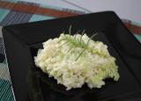 Risoto de alho-poró