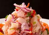 Delicioso ceviche de tilápia
