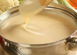 Creme branco para sobremesas
