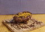 Ovo de páscoa recheado com bolo de cenoura
