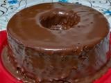 Bolo de chocolate simples