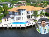 Longe dos campos, Messi passa seu tempo livre em mansão de R$ 53 milhões à beira-mar na Flórida, com 8 quartos, duas docas privativas e piscina com cascata