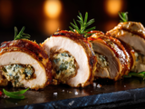 Nada de restaurante lotado: prepare este frango recheado com queijo e ervas para um jantar romântico de Dia dos Namorados em casa