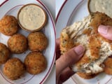 Bolinhas de frango ao molho alfredo: receita fácil tem um recheio muito cremoso e a casquinha crocante é de dar água na boca