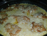 Filé de frango ao creme de milho