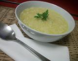 Sopa creme de mandioquinha