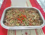 Salada de lentilha com bacon