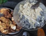 Patê frango com abacaxi