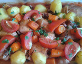 Frango com legumes