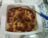 Almôndegas gratinadas