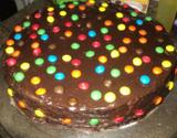 Cobertura de chocolate com creme de leite