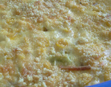 Torta fácil de frango com alho poró