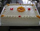 Torta de pêssego da Patricia