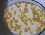 Mousse de abacaxi (com a fruta)