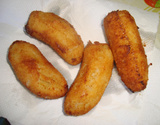 Banana a milanesa