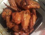 Frango dourado no açúcar e na pressão
