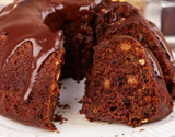 Bolo fit na airfryer de banana com chocolate muito saboroso