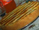 Torta de frango de massa semipodre
