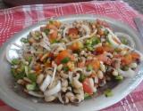 Salada de feijão fradinho com amor