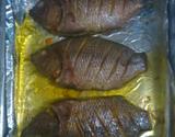 Peixe no forno (tilápia)