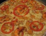 Pizza de camarão