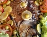 Peixe assado no forno
