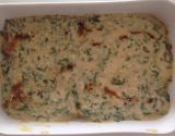 Peito de frango com molho de espinafre