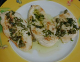 Frango com alcaparras