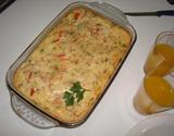 Torta de arroz com atum