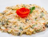 Salpicão de frango com requeijão