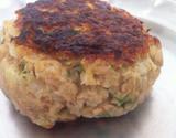 Hambúrguer de atum com aveia