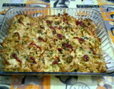 Peito de frango desfiado com couve-flor ao forno (Lúcio Cezar)