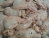 Asa de frango recheada
