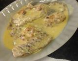 Filé de peixe ao molho de maracujá