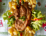 Pernil com batatas do Rafael Oliveira