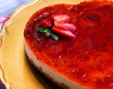 Cheesecake de morango fácil para um doce romântico que vai impressionar a namorada ou o namorado