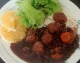 Feijoada vegetariana saborosa