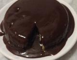 Calda de chocolate no micro-ondas