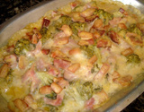 Brócolis ao forno da Carol